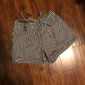 Gingham shorts